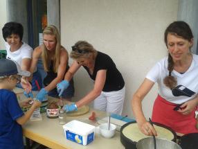 Am Crêpesstand
