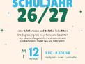 Offizielle Begrüssung zum Schuljahresstart, Hartplatz oder Turnhalle Feltschen